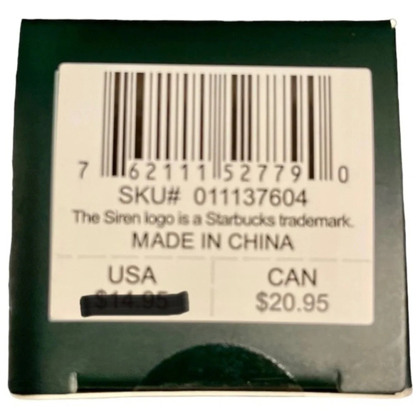 STARBUCKS Holiday 2022 Gold Bling Studded Tumbler Cup Keychain Ornament NWT NIB - Picture 3 of 3